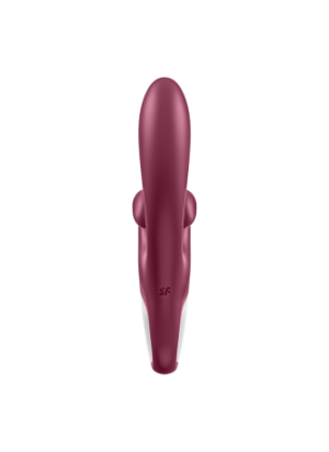 Vibromasseur rabbit point G rouge double stimulation clitoridienne Touch Me Satisfyer - CC597811SA